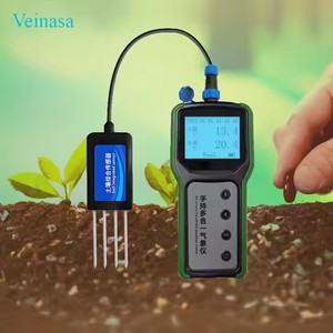 Arduino Portable 7 en 1 Temperatura Humedad Higrómetro Sensor de humedad del suelo de mano para pruebas de suelo