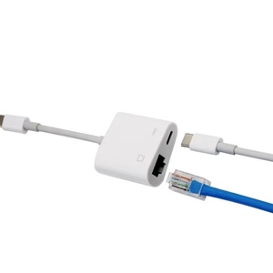 USB C to Ethernet <strong>Adapter</strong> Type C to LAN Fast Ethernet RJ45 <strong>Network</strong> <strong>Adapter</strong> Wired LAN Converter for iPad Android Mackbook Pro - Product Image 6