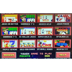 Fullred Nồi O Vàng 580 T340 Pog 580 Video Trò Chơi Hội Đồng Quản Trị Gameboard Mult-Trò Chơi Máy Cho Bán - Product Image 1