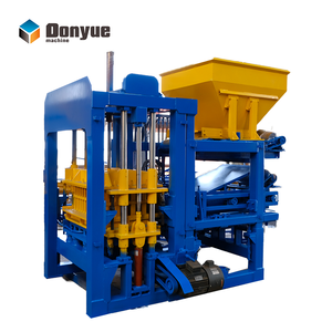 QT4-15振动煤渣砌块机混凝土砌块机自动液压机砌块机价格 - Product Image 1