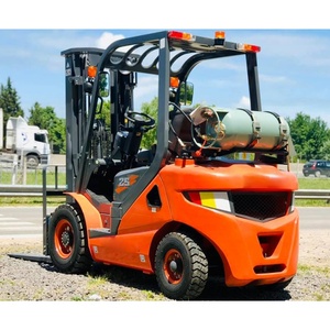 Macchina logistica LG25GLT 2.5 Ton piccolo carrello elevatore gpl con posizionatore forcella per la vendita - Product Image 1