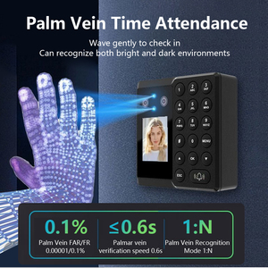 JINGXIN USB Palm Print AI биометрический терминал распознавания лица ночного видения система контроля доступа к двери лица посещаемость - Product Image 4