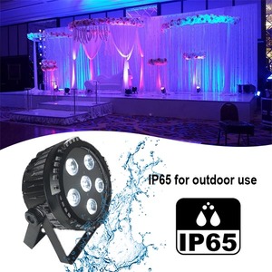 Igreslite Dmx 6*18W kablosuz pil Led Par işık Event Uv Event pil Powered su geçirmez Led Par ışık olay için - Product Image 1