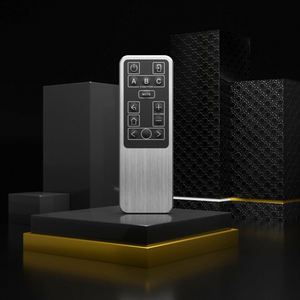 アルミ赤外線リモコンテレビIR/433mhz/2.4Gリモコンオーディオ/スピーカーメタルリモコン用メンブレンボタン付き - Product Image 2