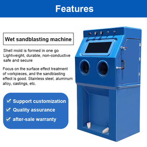 High Quality and Durable Box Type Liquid Blasting Machine Dustless vapor <strong>Blast</strong> Cabinet - Product Image 3