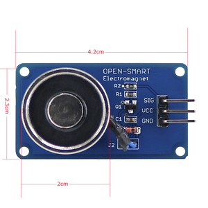 Electromagnet <strong>Sensor</strong> Module for <strong>Arduino</strong> DC5V OPEN-SMART Holding Electric Magnet Lifting 10N Solenoid Sucker - Product Image 4