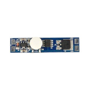 12V 24V 8A PWM LED Controller On-Off Dimmer pulsante di memoria per profilo in alluminio 4 canali di uscita per il controllo LED