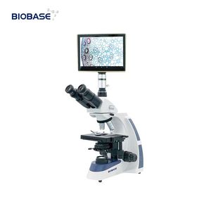 带屏幕显示和相机移动范围的BIOBASE中国生物显微镜实验室双目头光学显微镜