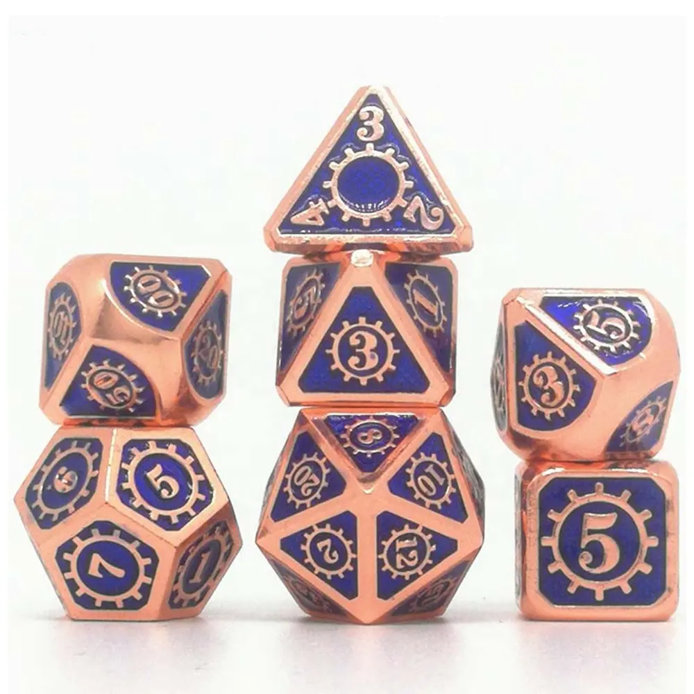 Promotional new best selling gold metal precision making magic custom loaded dice