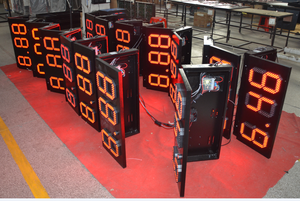 Accessories Price <strong>Display</strong> Gas Station <strong>Digital</strong> Signage <strong>Custom</strong> <strong>7</strong> <strong>Segment</strong> <strong>Led</strong> <strong>Display</strong> - Product Image 2