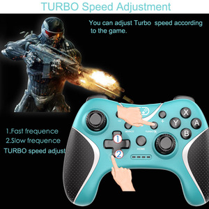 Wireless Controller Gamepad Sechs achsig Für Nintendo Switch Pro OLED-Konsole PC-Telefon Joystick-Computer mit doppelter Vibration - Product Image 6