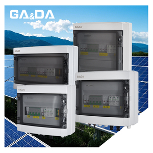 Langlebige ABS-Kunststoffs chale 2 Eingang 1 Ausgang 1000V Solar Combiner Box für robuste Solars ysteme in der Industries teuerung - Product Image 2