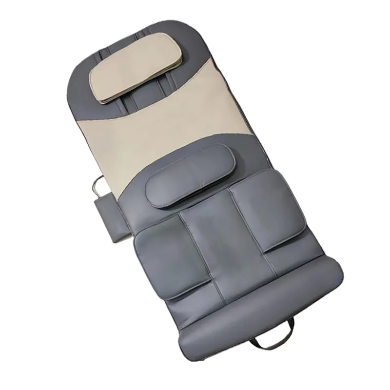 Ull-Colchoneta de masaje de aire para el coche, colchón eléctrico de estiramiento por calor para la espalda y el cuerpo