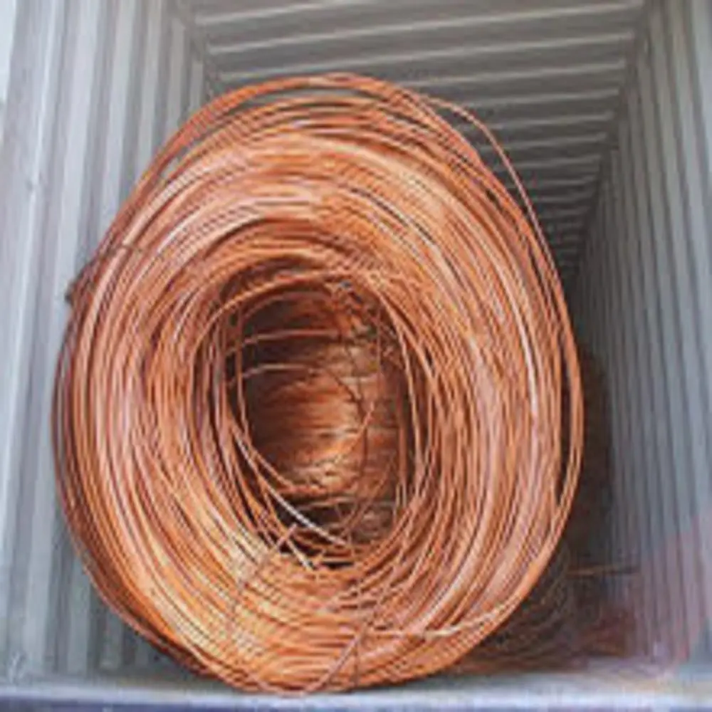 High Quality No.1 Copper Wire , Copper Coil 8 mm type , weight about 3,000 kgs