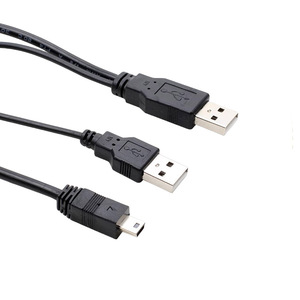 Y-סוג t-יציאה כוח עזר מוליך נחושת כבל נתונים 2.0 USB חיצוני עבור טושיבה עבור seagate <span class=keywords><strong>wd</strong></span> כוננים קשיחים תעשייתיים