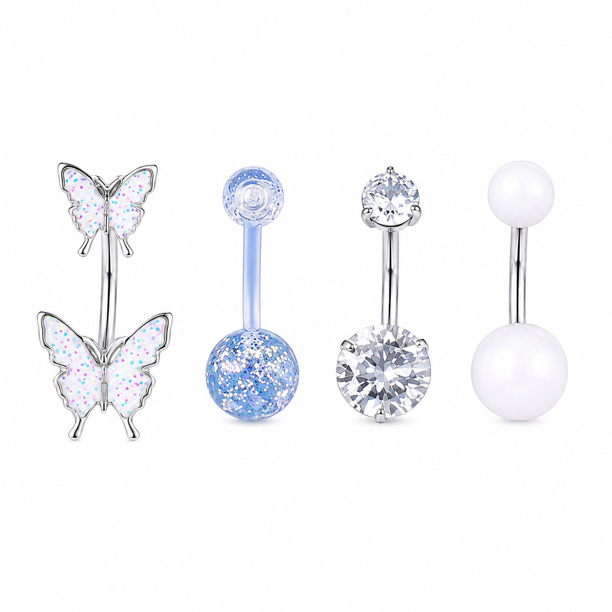 Ensemble 4 pièces blanc