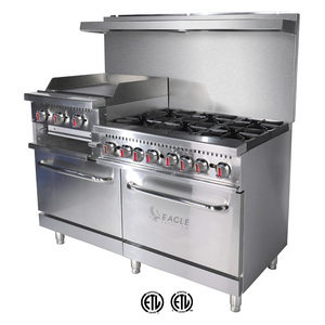 Eagle <strong>24</strong>&quot; Commercial <strong>Gas</strong> Range Cooker American Type 4 Burners with Standard <strong>Oven</strong> ETL Approved Kitchen Machines - Product Image 6