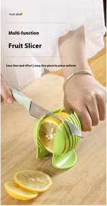 Bar cửa hàng công cụ mini cà chua Lime Slicer Cutter chanh cắt chanh Wedge trái cây phân khúc - Product Image 6