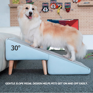 2in1 cabrio Pet merdiven sandalye katlanabilir Pet adımlar ile insan oturma fonksiyonu kaymaz dayanıklı Pet tırmanma yardım mobilya - Product Image 4