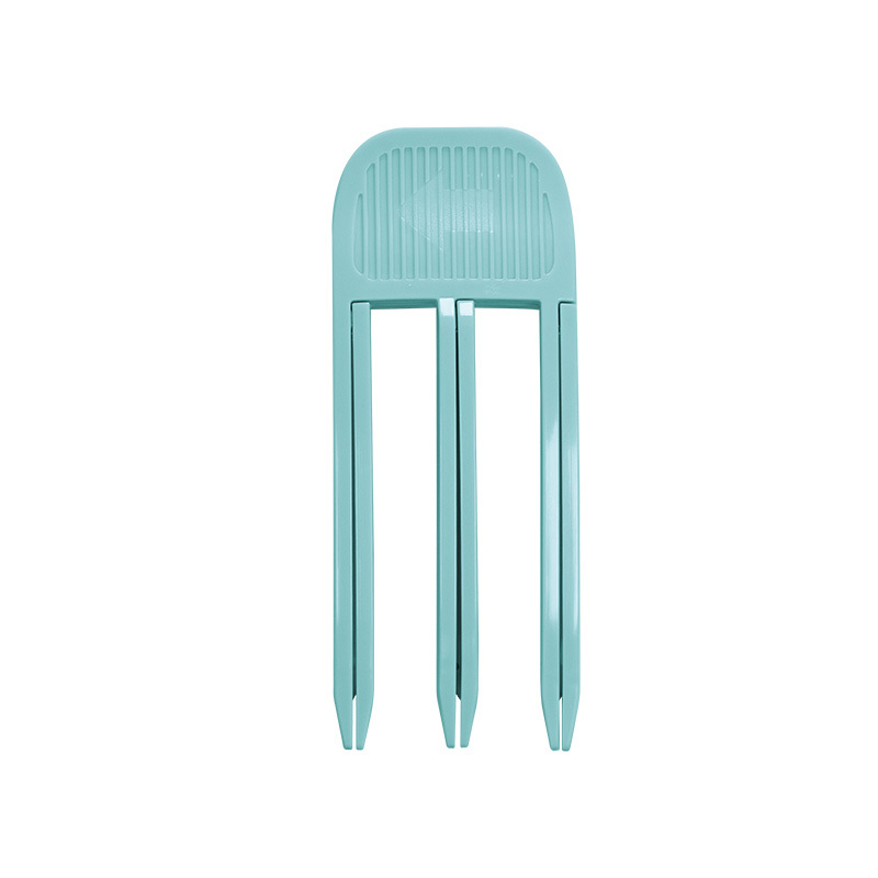 Petit peigne à air vert pour cheveux