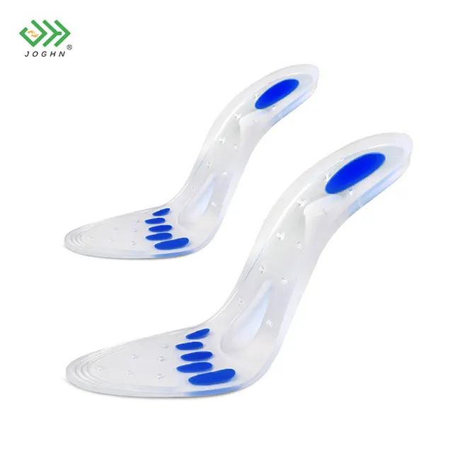 JOGHN silikon jel ayakkabı astarı nefes silikon tabanlık ayak bakım ürünü ayak yastıkları jel ayakkabı astarı