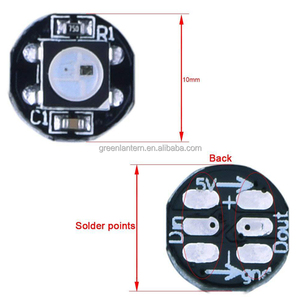 ชิป LED PCB 5050 RGB แอดเดรสชิป LED 5050SMD โมดูลพอดเดรสไฟ DC 5V WS2812B - Product Image 2