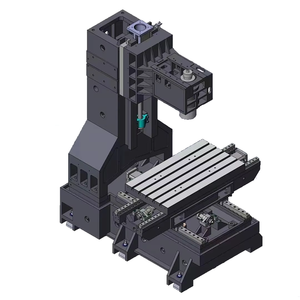 VMC-1270L数控车削中心工作台行程金属定制3轴4轴5轴立式数控铣削加工中心 - Product Image 1