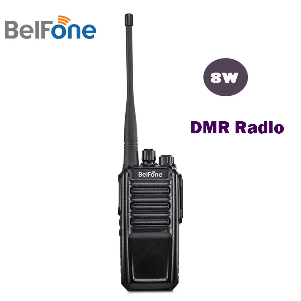 2023 China Handheld DMR Digital Two Way Radio 8W Walkie Talkie Com função de programação PC