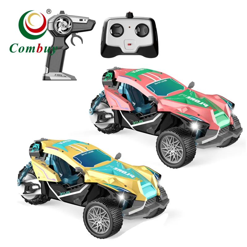 Dazzle luci di colore ad alta velocità auto giocattolo scala rc moto