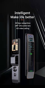 Tuya Face Recognition Door Lock Smart lega di alluminio Fingerprint Password Keyless Intelligent Lock con fotocamera per la casa