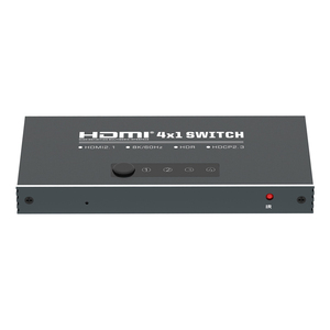 8K @ 60Hz HDMI 2.1 anahtarı 4x1 4K @ 120Hz Ultra HD anahtarı 4 kaynakları 1 ekran 4 1 out HDMI anahtarı - Product Image 3