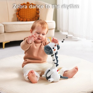 Tumama Kids <strong>Zebra</strong> Dancing Musical Interactive Toy Baby Electric <strong>Plush</strong> Talking Toy Stuffed Dancing Animal for Babies - Product Image 3