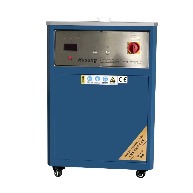 HASUNG Factory Direct 3-4KG Gold Smelting Machine Germany IGBT Induction Heating Equipment for Gold Silver Copper