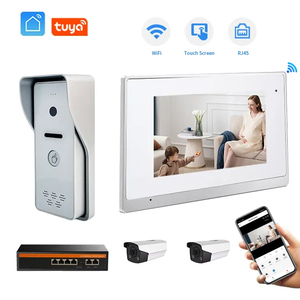 Gran oferta, intercomunicador de entrada de puerta inalámbrico con Monitor interior basado en cámara, sistema de comunicación de teléfono comercial para Visiophone - Product Image 1