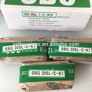 SBC Linear Ball Carriages SBG15SL SBG20SL <strong>SBG25SL</strong> SBG30SL SBG35SL Linear Guide Blocks for Automation Industry - Product Image 5