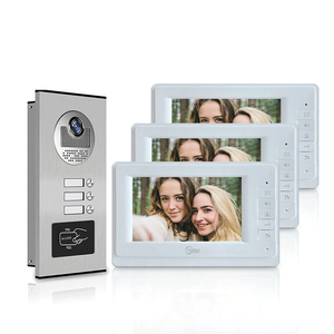 Anjielo Smart Factory Venta caliente edificio sistema de intercomunicación de vídeo con control de acceso RFID para apartamentos