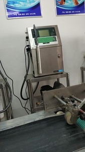 パッケージの有効期限、バッチコード、バーコード、QRコードにノズル360回転印刷を備えたオンラインインクジェットプリンター - Product Image 3