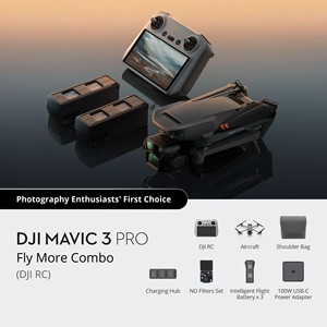 对于DJI Mavic 3专业飞行更多带摄像头专家级无线电控制塑料遥控直升机应用远程3轴陀螺仪的组合无人机 - Product Image 2