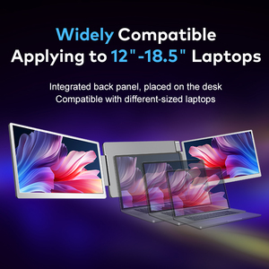 2.5K Dual Pc <strong>Monitor</strong> Extended <strong>Monitor</strong> for Laptop Portable Laptop <strong>Monitor</strong> Portable Triple Screen Easy to Carry Folding Design - Product Image 4