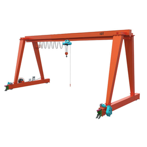 1 ton 5 ton 10 ton 20 ton 30 ton ray zemin seviyesine monte mobil Portal Portal vinç satılık - Product Image 1