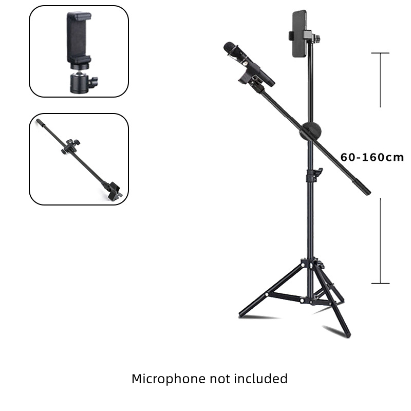 1.6 mètre, téléphone titulaire + longue microphone support