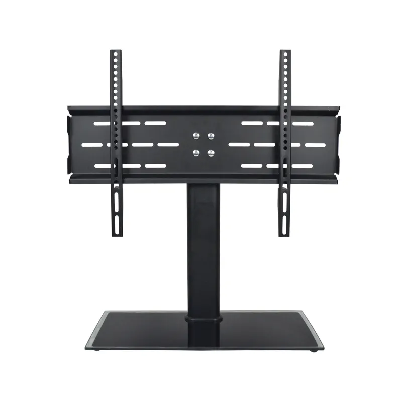 Soporte de montaje de Monitor LCD de Panel plano de cristal para mesa de escritorio de tv, venta de fábrica
