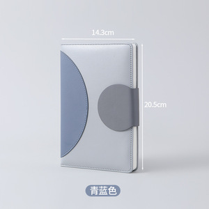 Fabbrica Dongguan pulsante a goccia d'acqua ufficio Business Notepad taccuino personalizzato con copertina in carta per riunioni scuole - Product Image 1