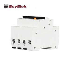 カスタマイズされたL7LE400V6kA曲線C D 3P N 4P 6Amp 63Amp RCBO残留電流遮断器、短絡保護付き - Product Image 5