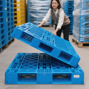 Custom Thick Euro Standard Plastic <strong>Pallet</strong> 1200*1000*150mm for <strong>Big</strong> Warehouse Storage and Logistics Made From HDPE and PP - Product Image 1