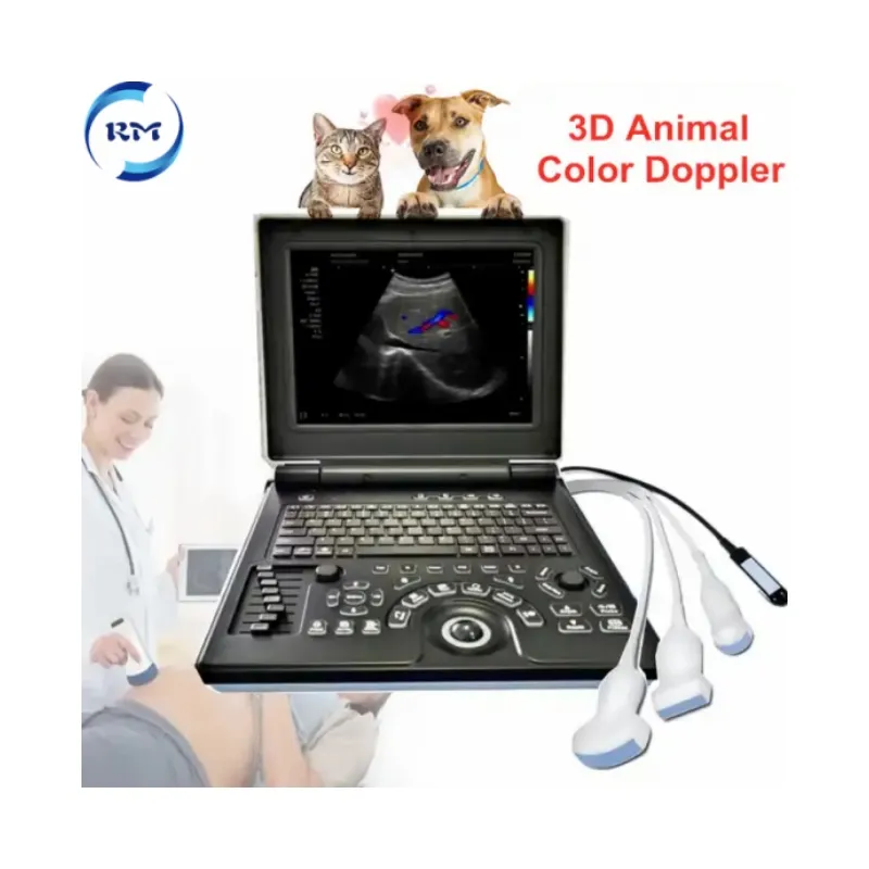 Rayman VET-Sistema de imágenes de diagnóstico ultrasónico digital, portátil, máquina de ultrasonido a color