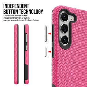 Samsung kılıfı Galaxy S23 pembe düz renk yumuşak TPU kamera koruma darbeye kapak kılıf S24 artı S22 Ultra telefon kılıfı - Product Image 5