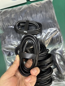 STOCK TPE Cable de carga rápida Cable USB tipo C Versión extendida 100% Nuevo 9V 2A PD Cable de carga rápida 5 NÚCLEOS Montaje en venta - Product Image 5