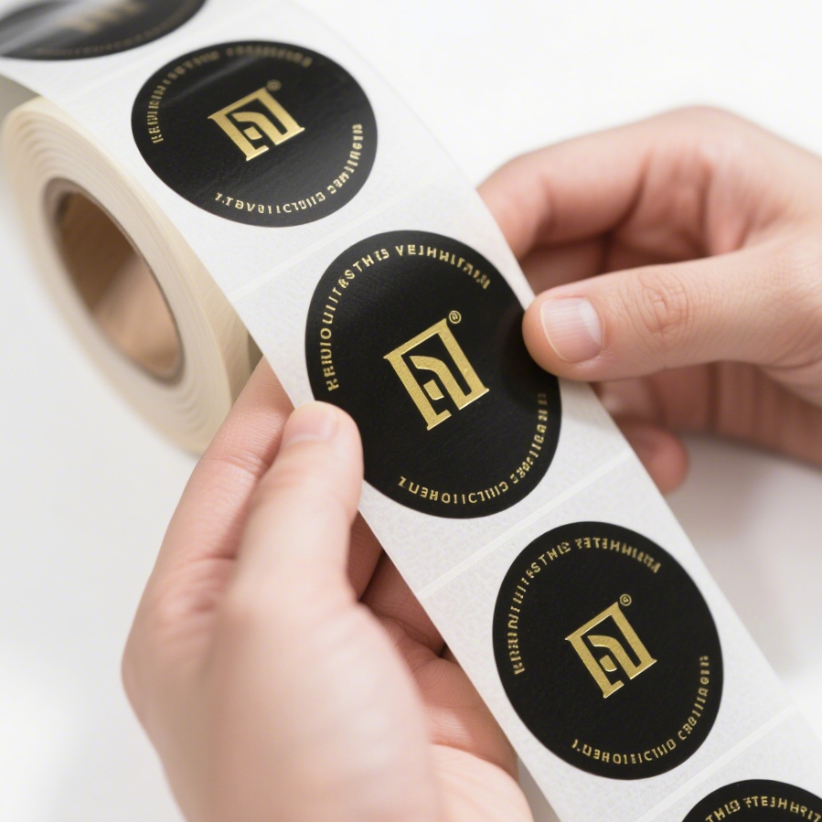 Gold Foil sticker