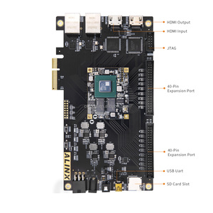 ALINX AX7203: XILINX XC7A200T XC7A200T Placa DE DESARROLLO FPGA A7 SoMs PCIe Tarjeta aceleradora Chip Fpga